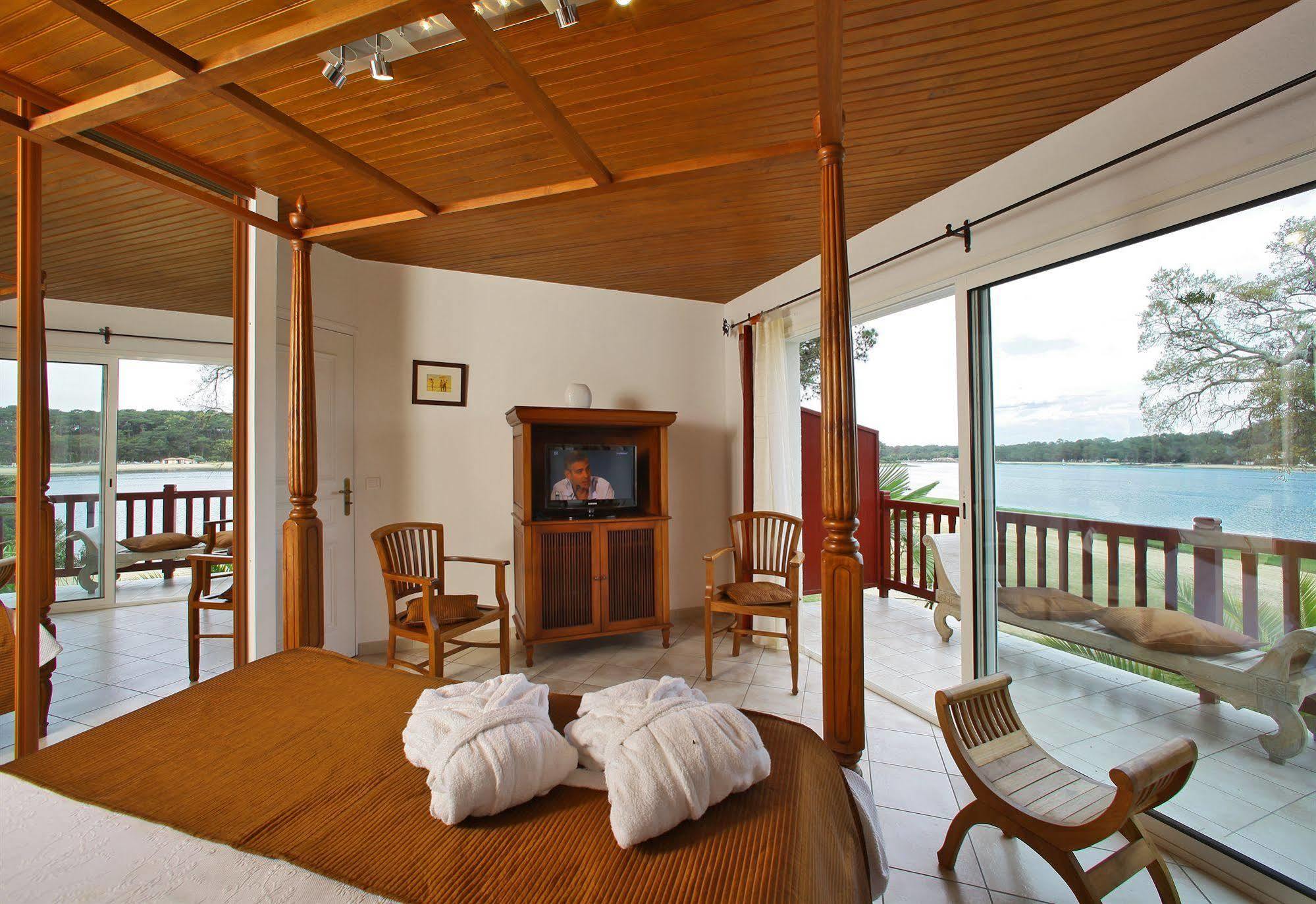 Hotel Les Hortensias Du Lac Soorts-Hossegor Kültér fotó