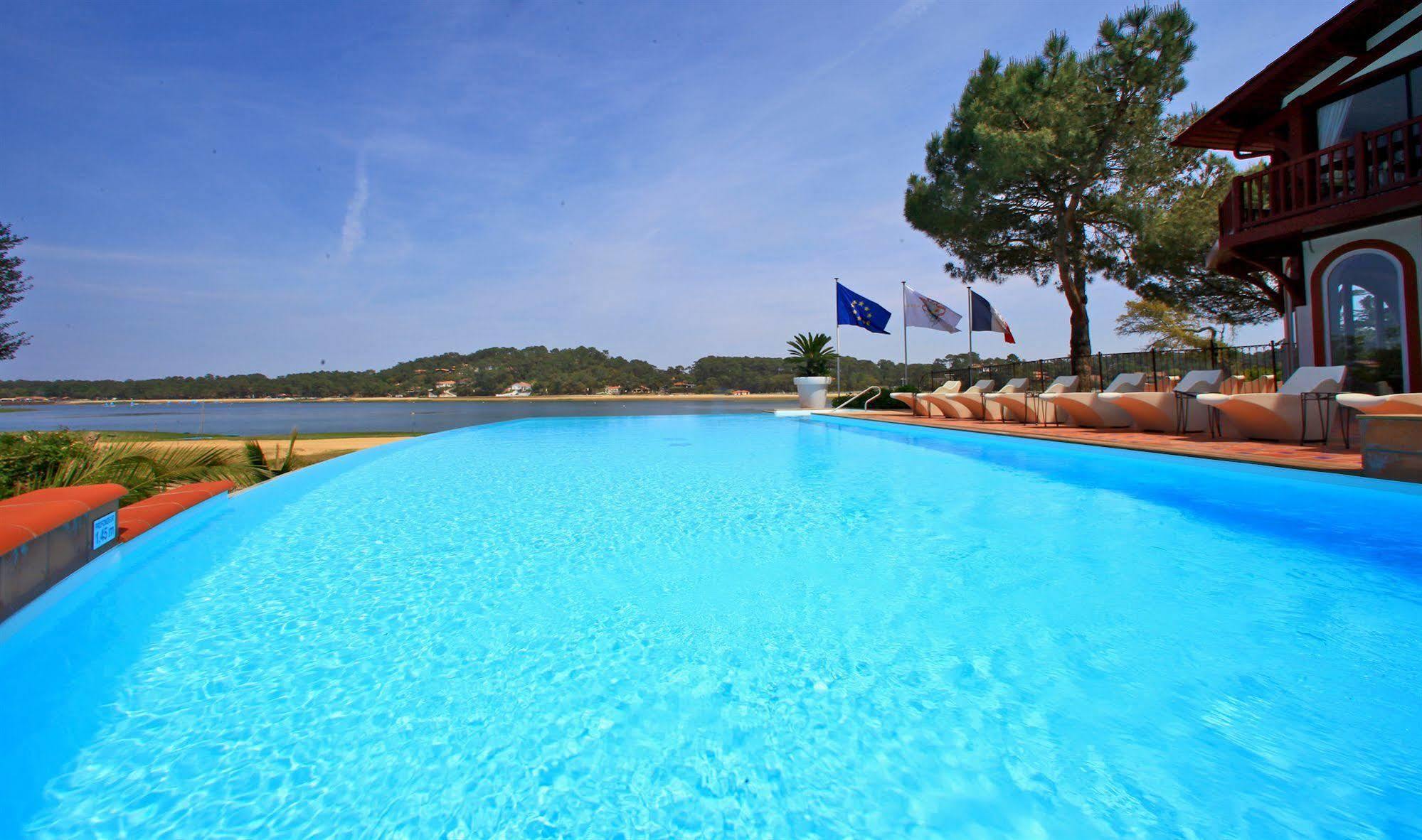 Hotel Les Hortensias Du Lac Soorts-Hossegor Kültér fotó